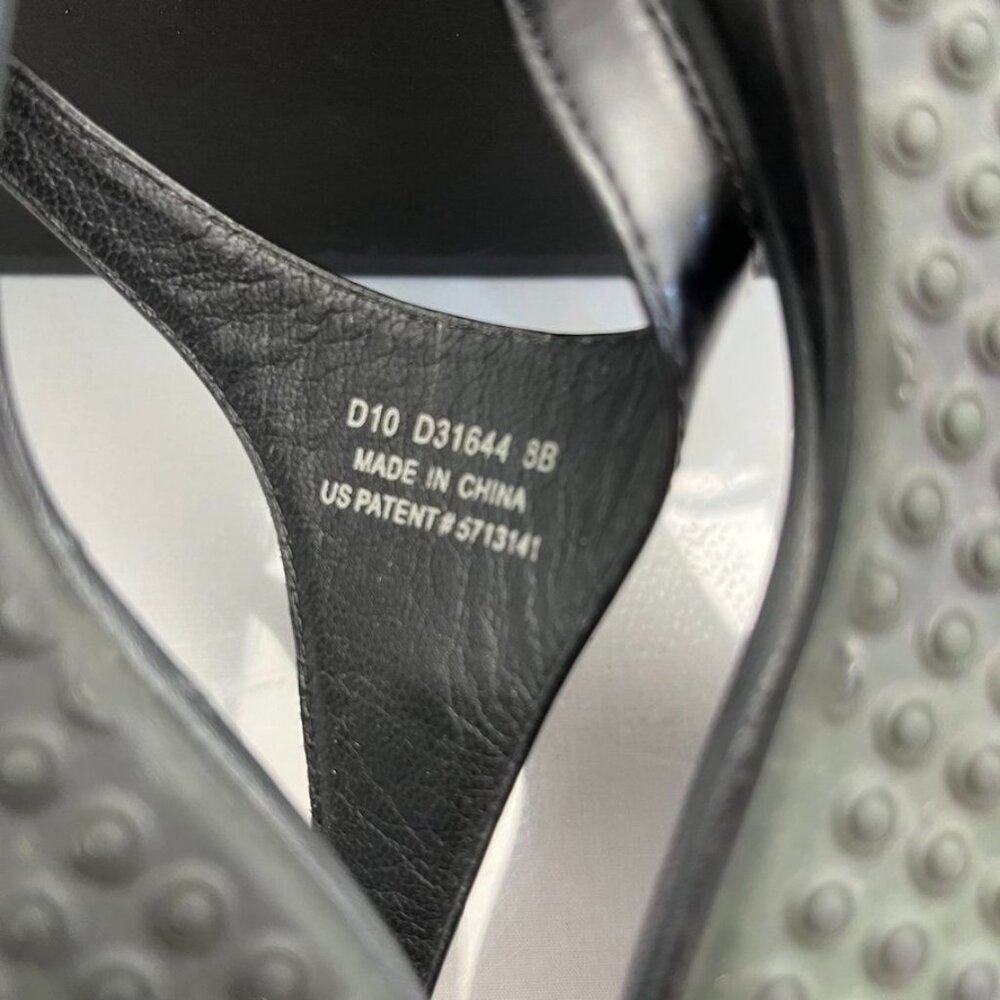 Cole Haan Air Thong Sandals Buckle Strap Black Leather 8B - Picture 10 of 12